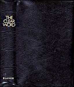 The Clear Word Leather Black