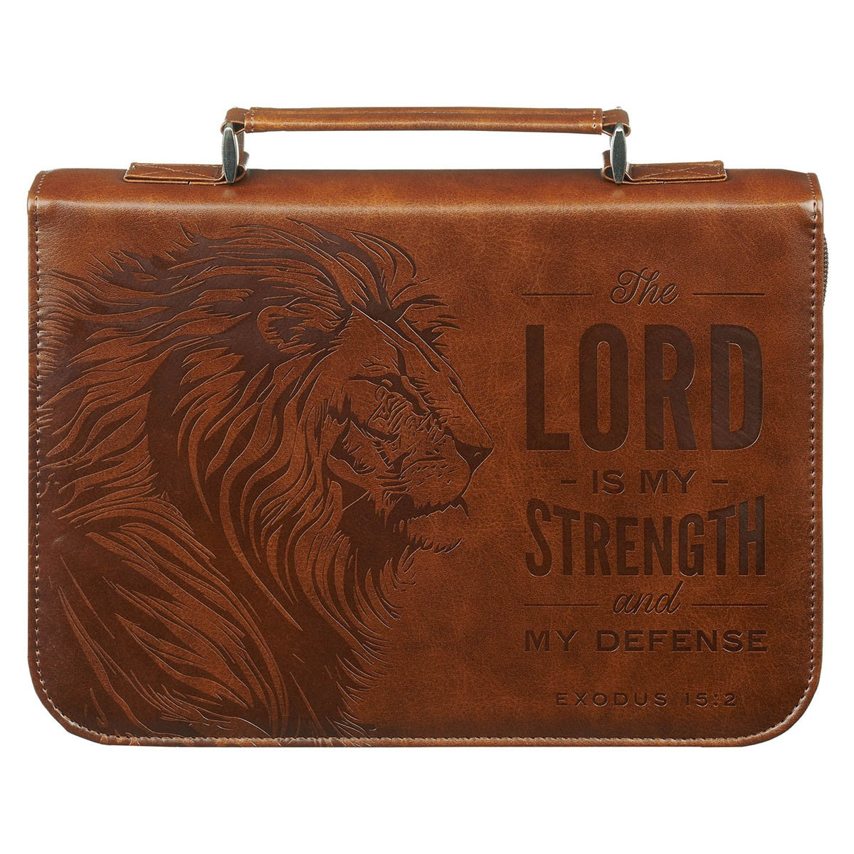 Bible Cover Classic The Lord Is My Strength Ex. 15:2