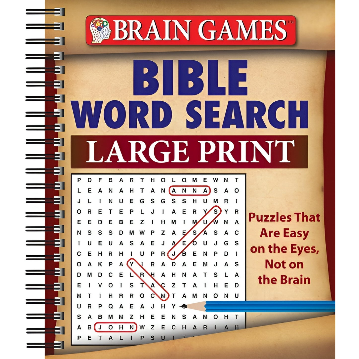 Bible Stories Word Search (Large Print)