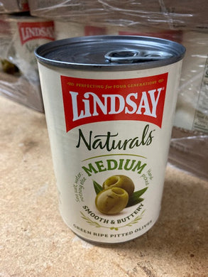 Lindsay Naturals Green Ripe Pitted Olives Medium 6oz (Single)