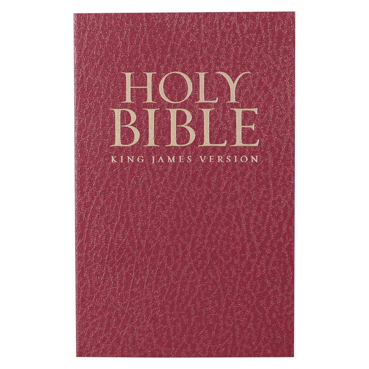 KJV Bible Gift & Award Faux Leather, Burgundy