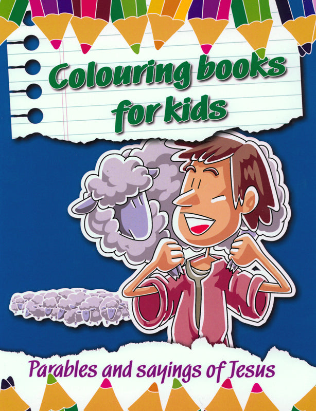 Colouring Books for Kids: Parables and Sayings of Jesus