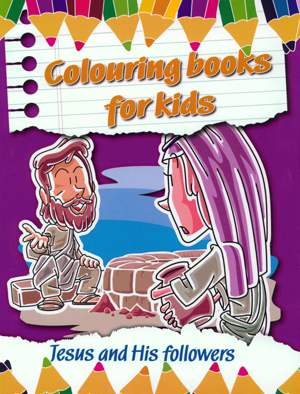Colouring Books for Kids: Jesus and His Followers