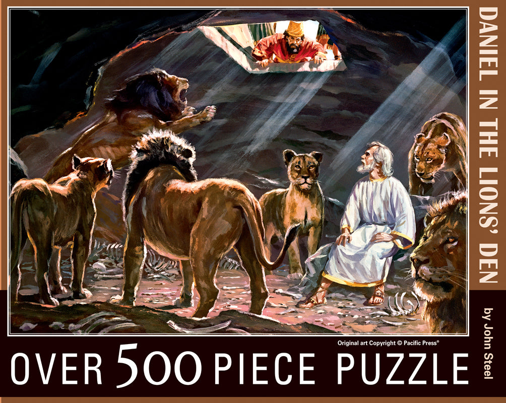 Daniel in the Lions Den Puzzle