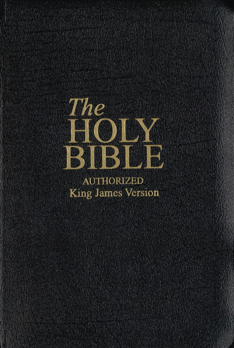 The Holy Bible Authorized KJV (Black) with Mark Finley Bible Study