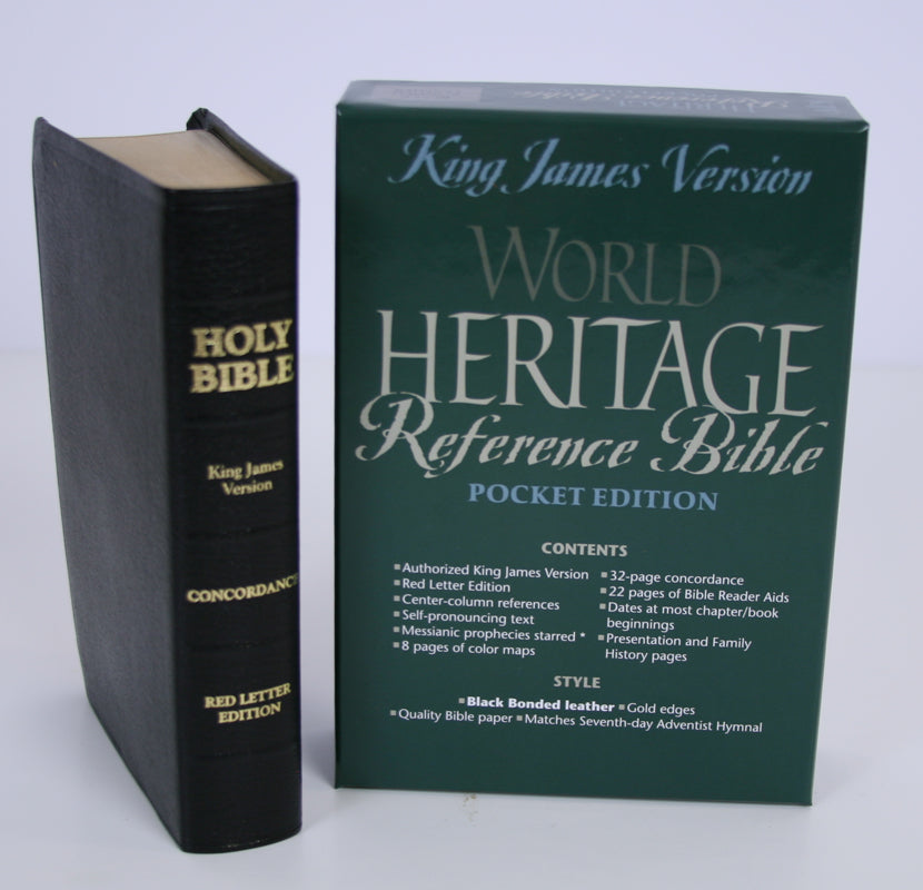 KJV Pocket Bible (Black Bonded Leather)