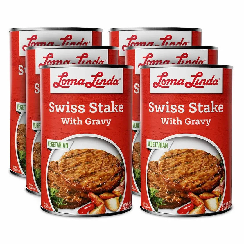 Loma Linda Swiss Stake With Gravy 12/37.5oz