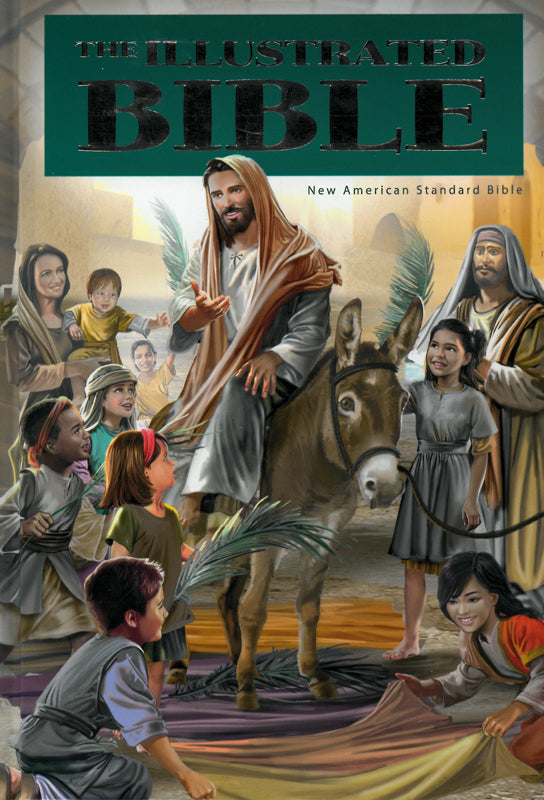 The Illustrated Bible (NAS) - Green