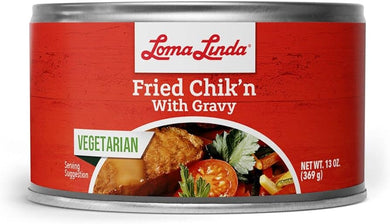 Loma Linda Fried Chik'n with Gravy Vegetarian 12/13oz 24TLS 110