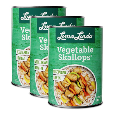 Loma Linda Vegetable Skallops Low Fat 12/15oz 24TLS 126