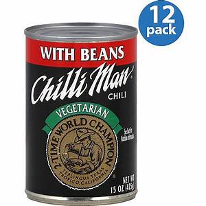 Chilli Man Chili (Vegetarian with Beans) 12/15oz 24TLS 104