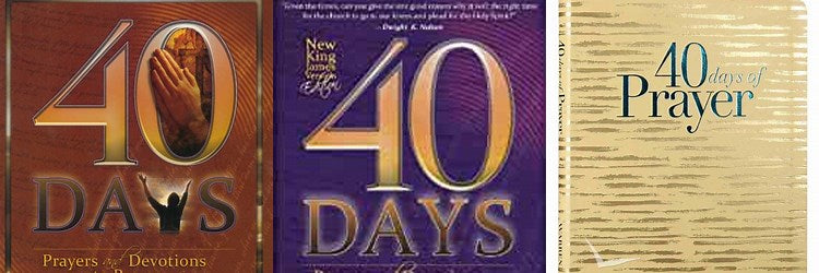 40 Days Prayer Study Guides
