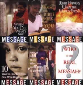 Message Tracts  Sample Pak (1 of each tract)