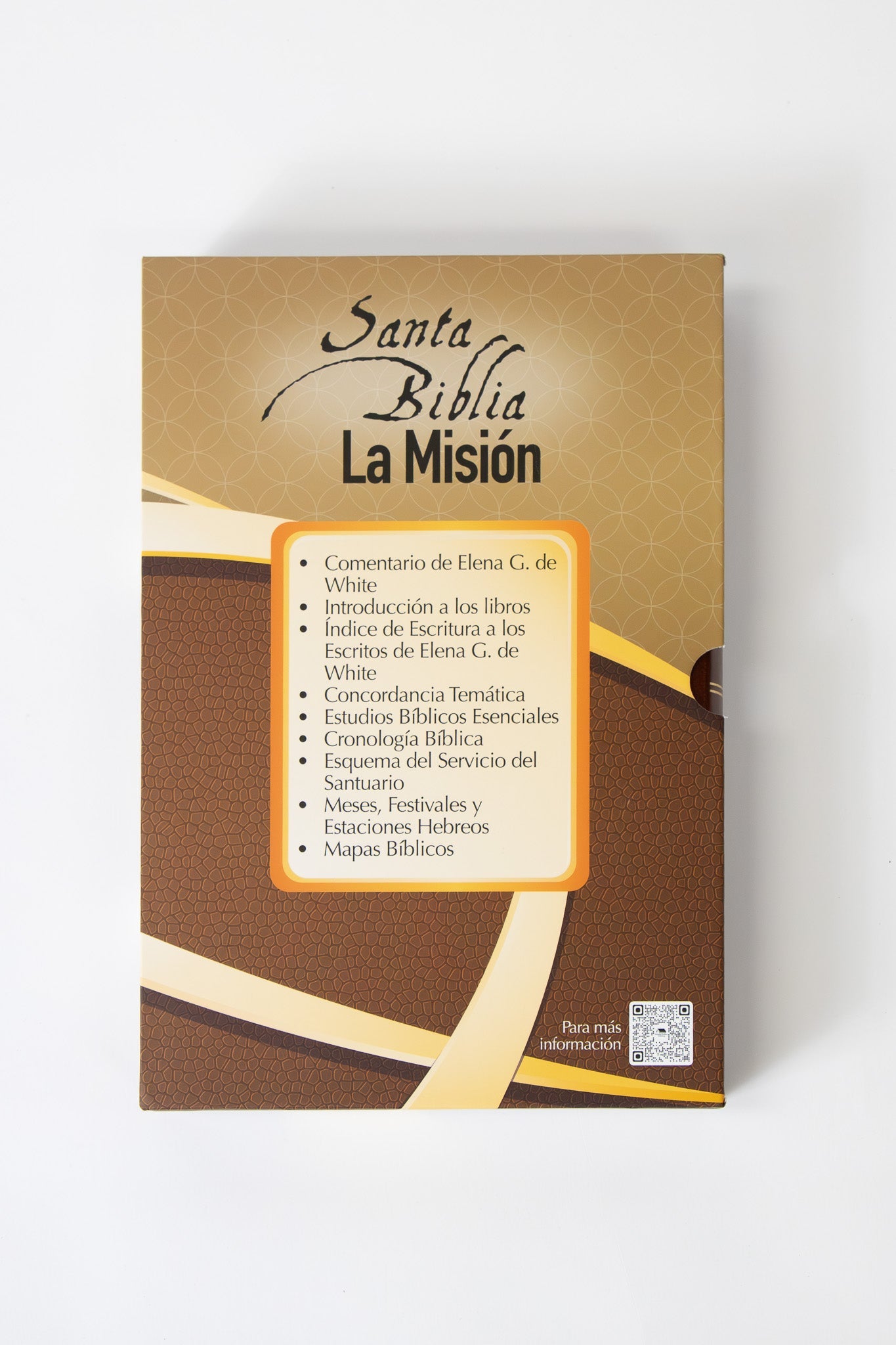 La Misión Biblia de Estudios - tapa blanda - "¡sin himnario!" - EGW - RVG