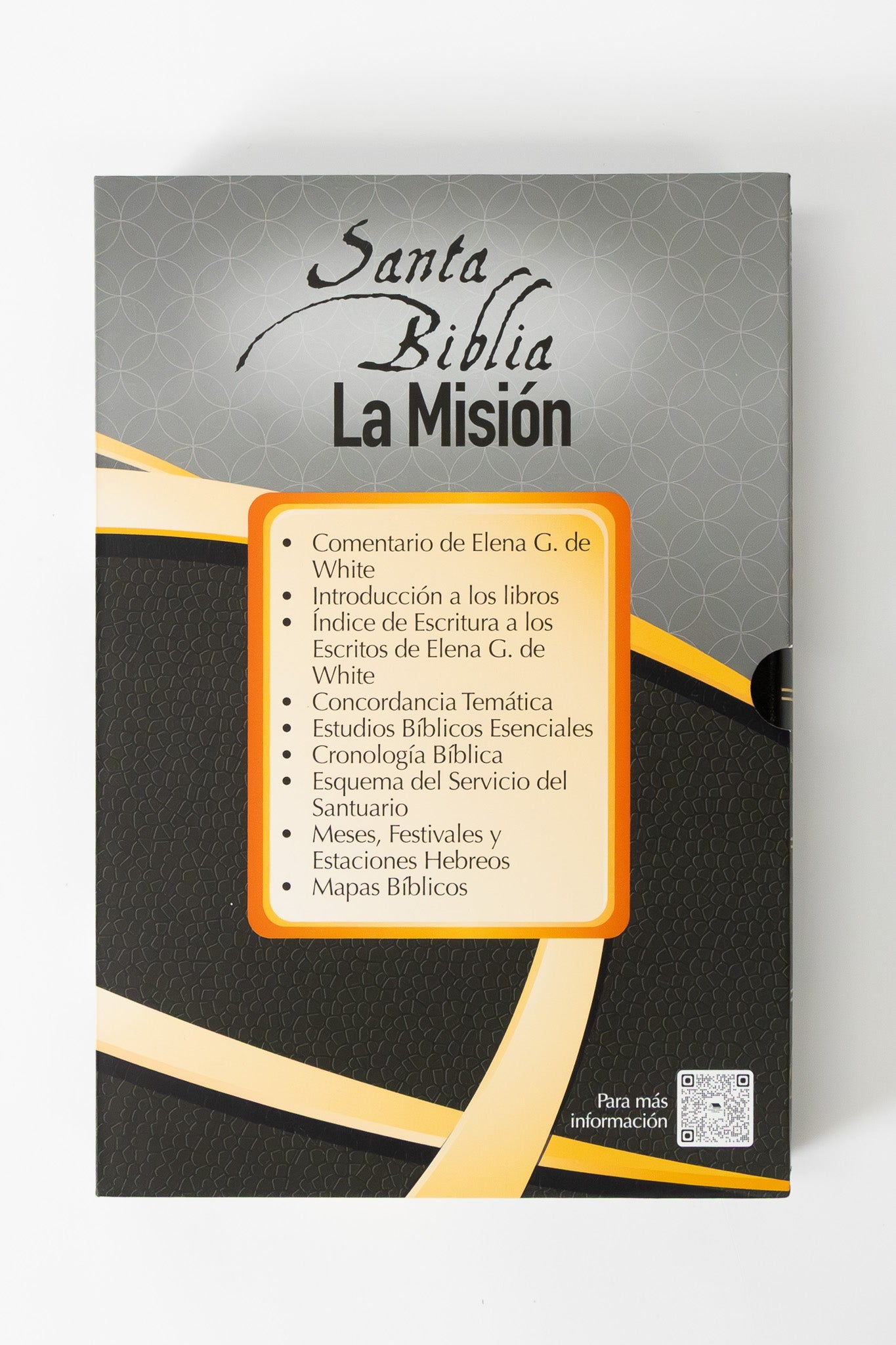 La Misión Biblia de Estudios - tapa blanda - "¡sin himnario!" - EGW - RVG