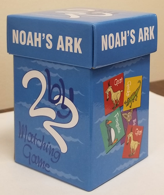 2 by 2 Matching Game: Noah's Ark