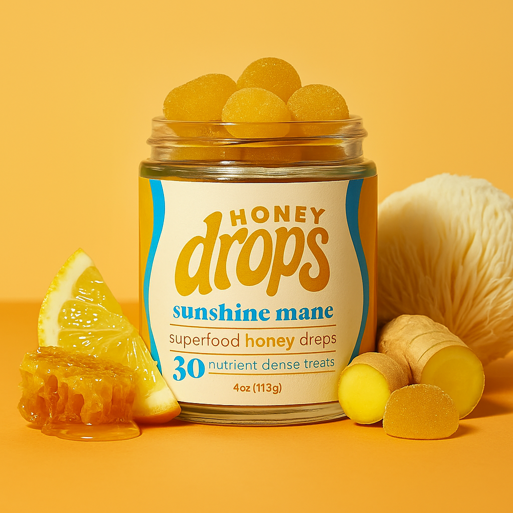Honey Drops Sunshine Mane Superfood Honey Drops