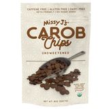 Missy J's Carob Chips UnSweetened, Organic