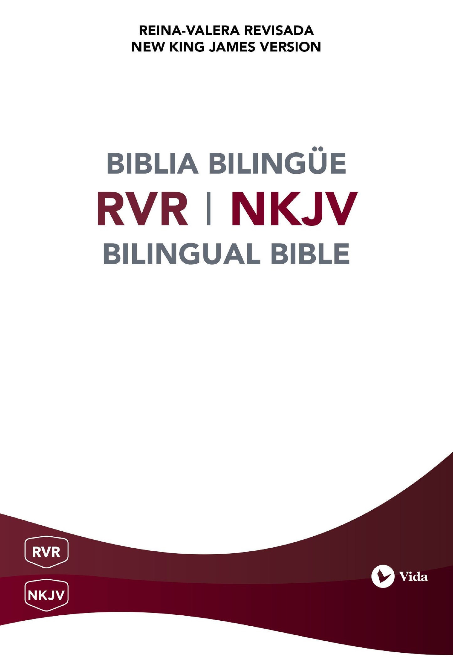 NKJV/RVR Bilingual Bible, Hardcover / Biblia Bilingüe NKJV/RVR, Tapa Dura