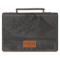 Bible Cover Classic Gray Be Strong And Courageous Josh. 1:9