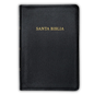 Biblia Letra Súper Gigante 19 pts RVR1960, Piel Sintética Negra con Índice y Cierre