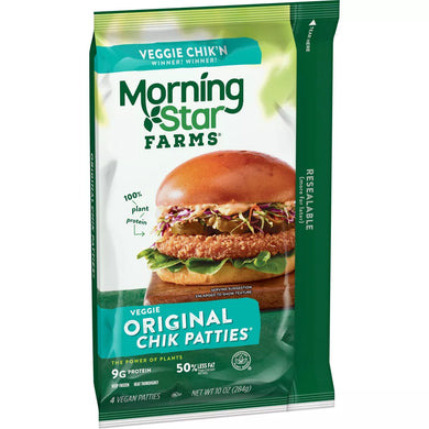 Morningstar Veggie Original Chik Patties 8/10oz (Case)