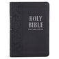 Kjv Bible Compact Lp Faux Leather, Black