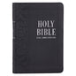 KJV Bible Compact Large Print Faux Leather, Black