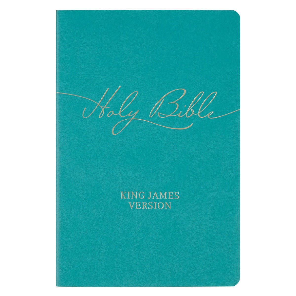 KJV Bible Gift Faux Leather, Teal