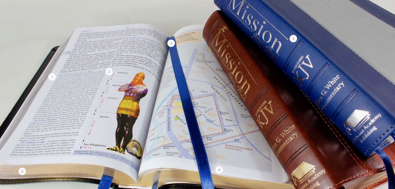 Mission Study Bible with EGW Commentary