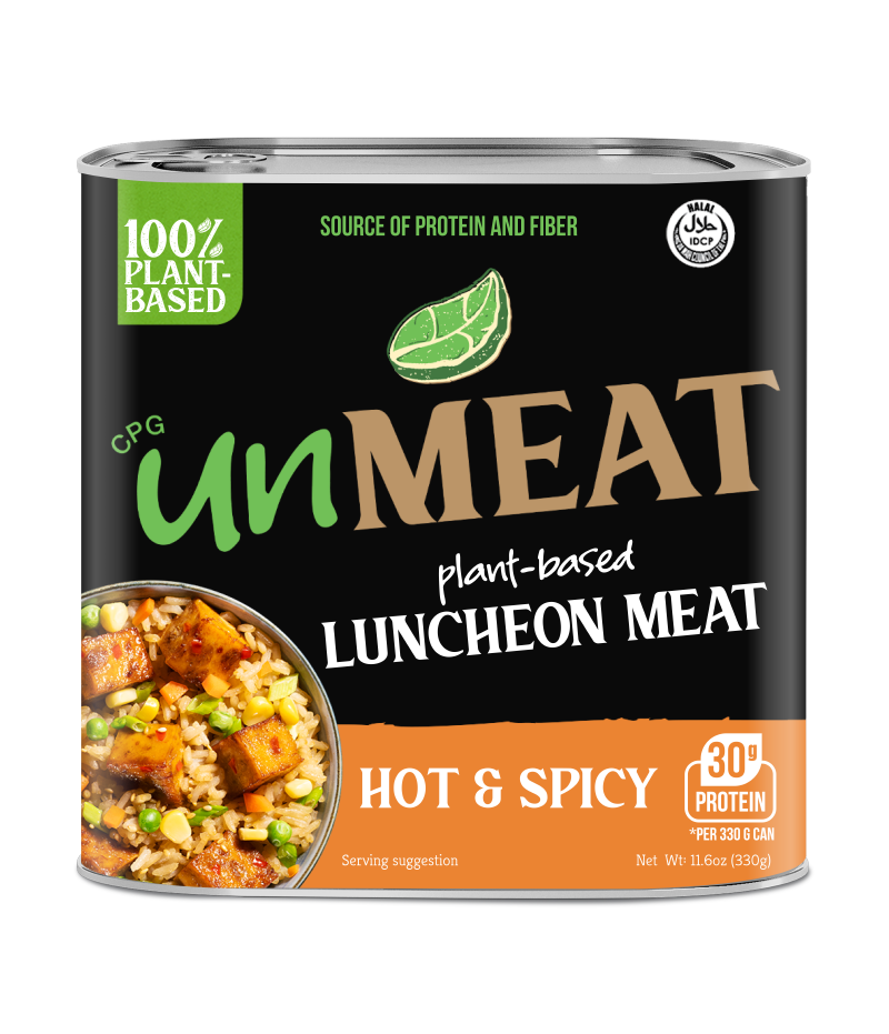 Unmeat Luncheon Meat Hot & Spicy 12/11.6oz