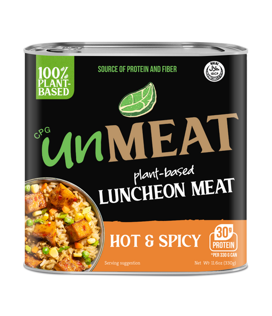 Unmeat Luncheon Meat Hot & Spicy 12/11.6oz