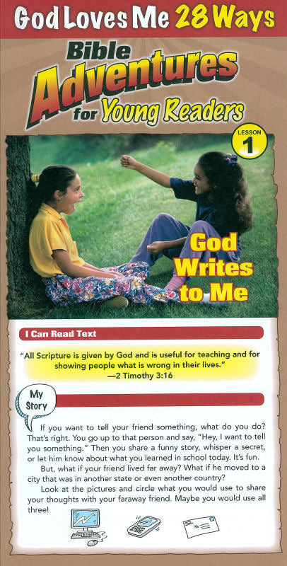 Bible Adventures for Young Readers - God Loves Me 28 Ways