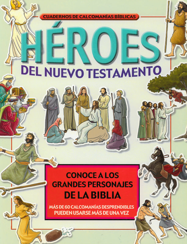Calcomanías Bíblicas – Héroes del Nuevo Testamento (Espanol) - NLA - 3/11/2025 - ASP
