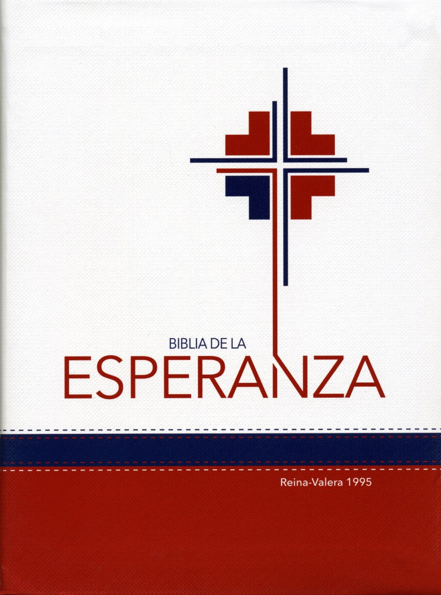 Biblia De La Esperanza - Español (Reina-Valera 1995) Blanco/Rojo