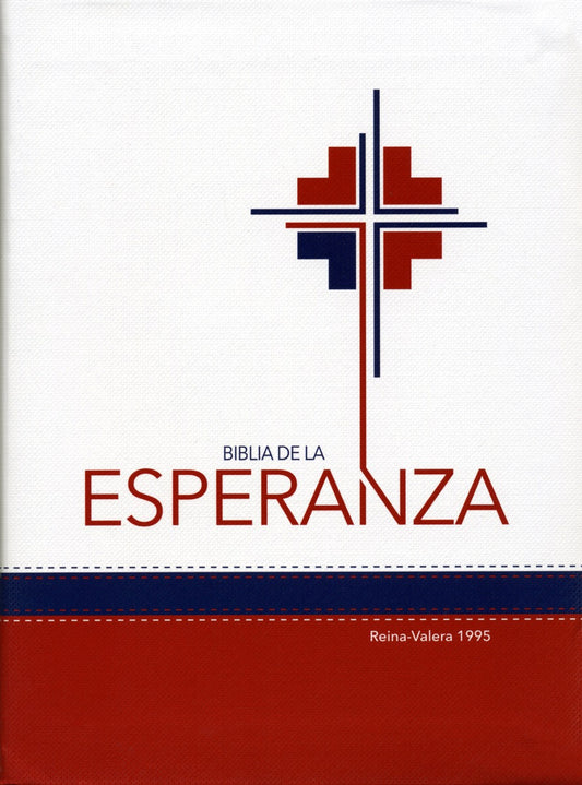 Biblia De La Esperanza - Español (Reina-Valera 1995) Blanco/Rojo