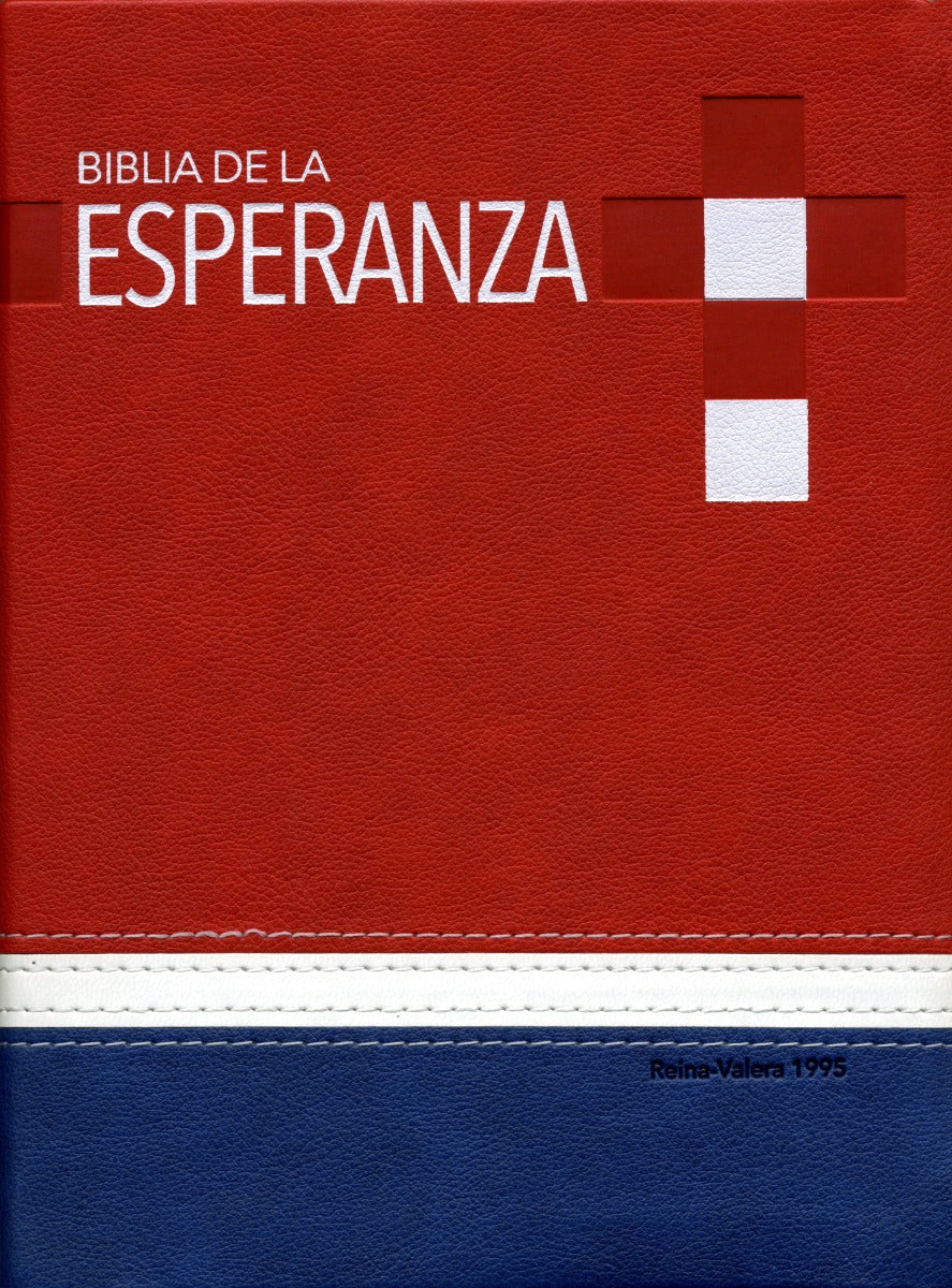 Biblia De La Esperanza - Español (Reina-Valera 1995) Rojo/Azul
