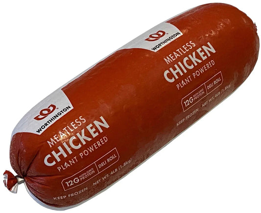 Worthington Chicken Roll, Single 4LB