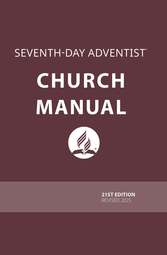 Seventh-Day Adventist Church Manual 21st Edition Revised 2025 with NAD Suppliments cover