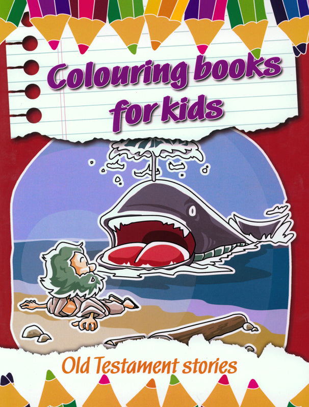 Colouring Books for Kids: Old Testament Stories