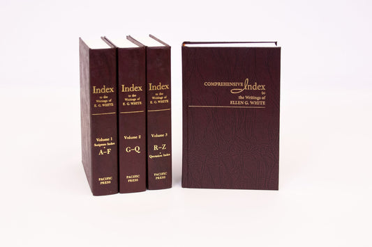 Index to the Writings of Ellen G. White 4 Vol. Set CLO