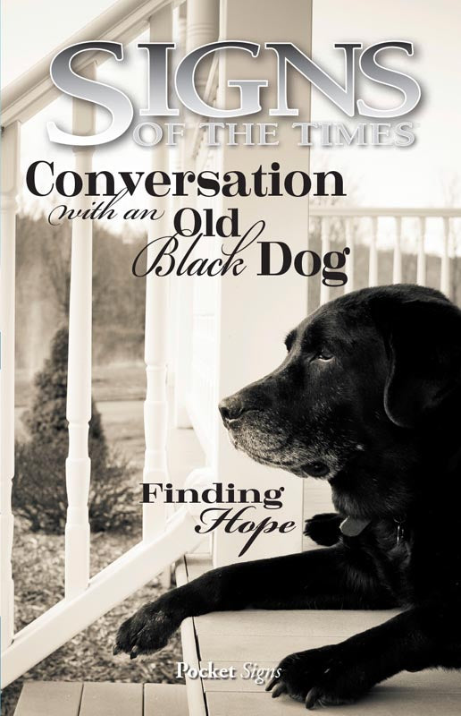 Pocket Signs - Conversation With An Old Black Dog Package of 100