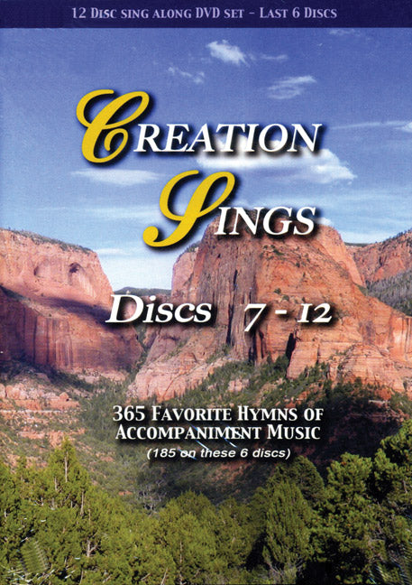Creation Sings Music DVD  Discs 7-12