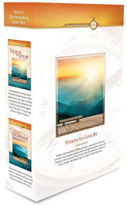 Devotional Boxed Set (Words to Live By/Christ Triumphant)