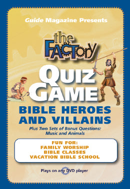 The Factory Quiz Game - Bible Heroes and Villains