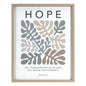 Glass Framed Hope Print Wall Art, 16x20