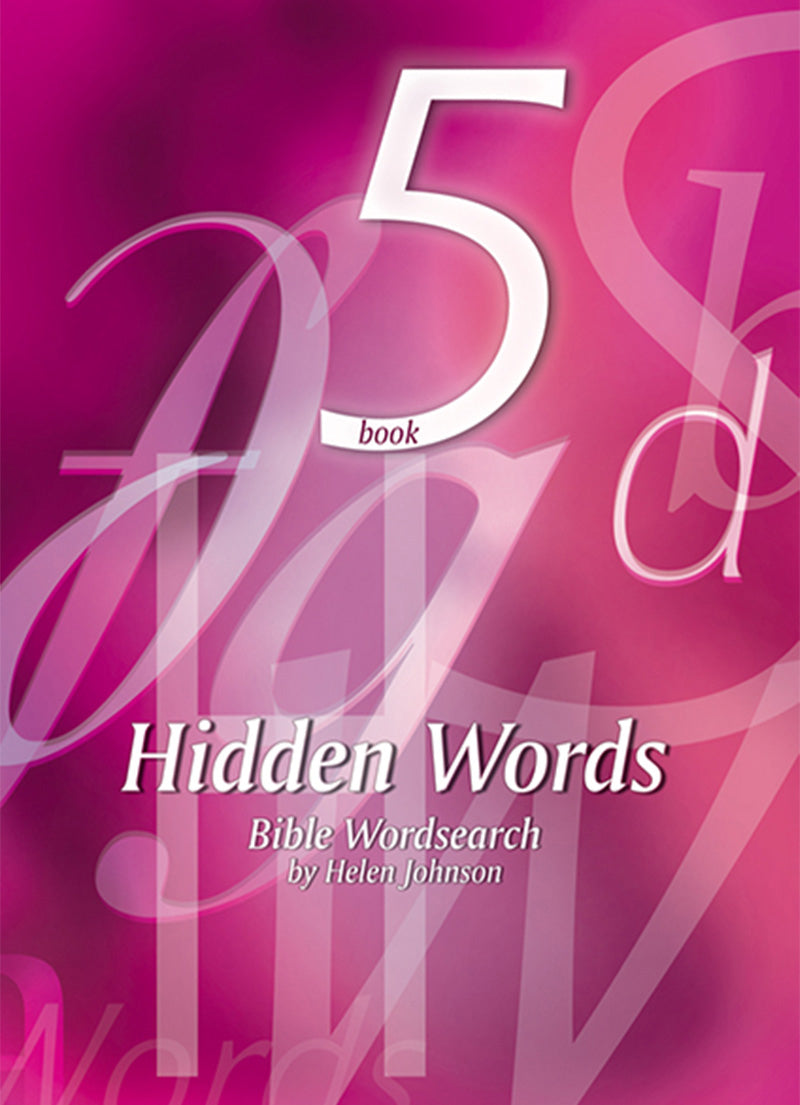 Hidden Words Bible Word Search (Book 5)