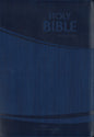 Holy Bible Giant Letter (Bonded Leather Blue) NKJV