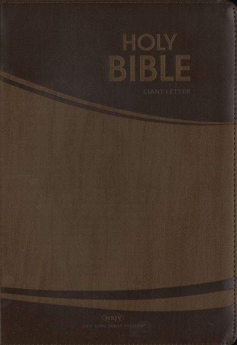 Bible- Giant Letter ENG BRN