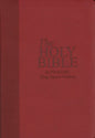 The Holy Bible Authorized KJV (Red) with Mark Finley Bible Study